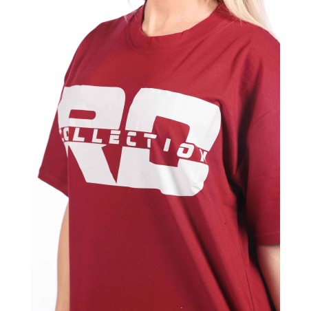 OVERSIZE WOMEN STREET GARNET