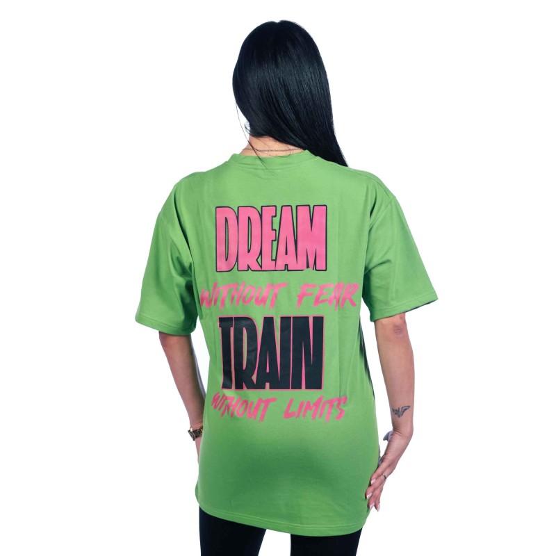 OVERSIZE WOMEN FUCSIA LETTERS