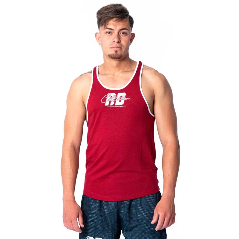 STRINGER BODYBUILDING CREW GARNET