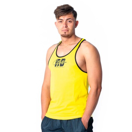STRINGER BODYBUILDING CREW YELLOW