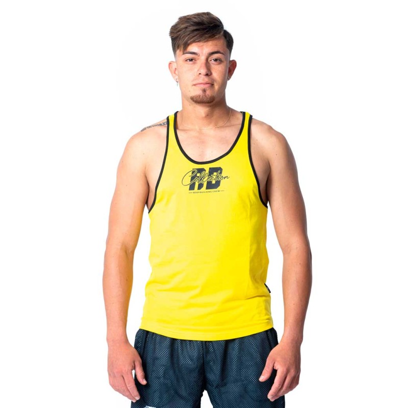 STRINGER BODYBUILDING CREW YELLOW