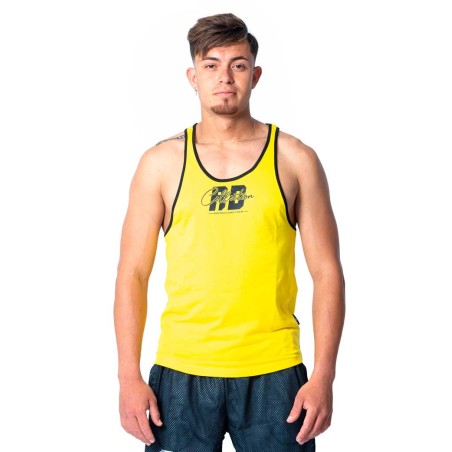 STRINGER BODYBUILDING CREW YELLOW